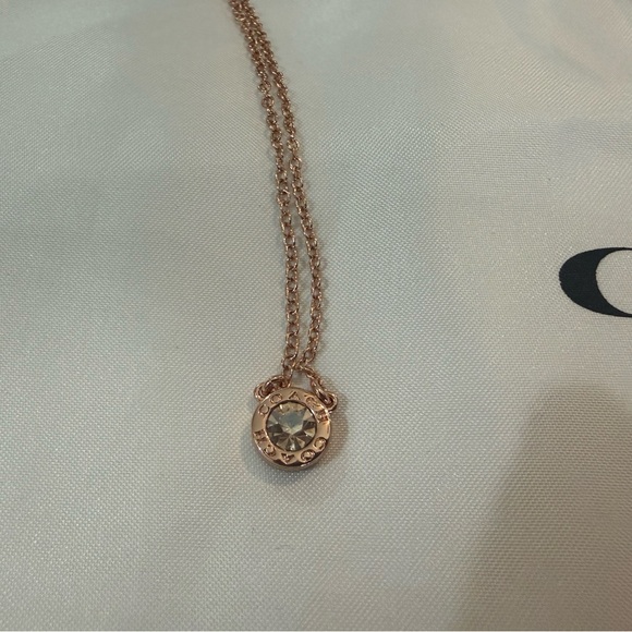 Coach Rose Gold and Cream Enamel Floral Jewelry Set - Picture 2 of 6